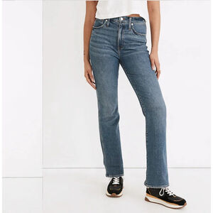 Madewell Tall '90s High-Rise Bootcut Jeans Edgewood Wash